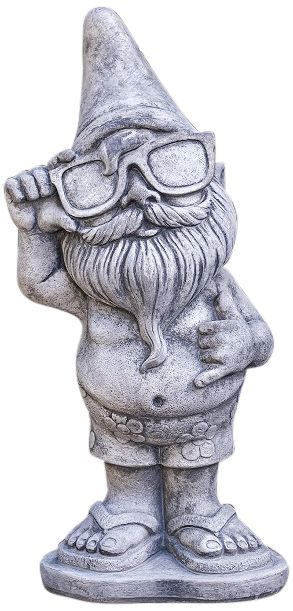 Image 2 Henri Studio Dude 21" High Trevia Graystone Garden Gnome - Made to Order