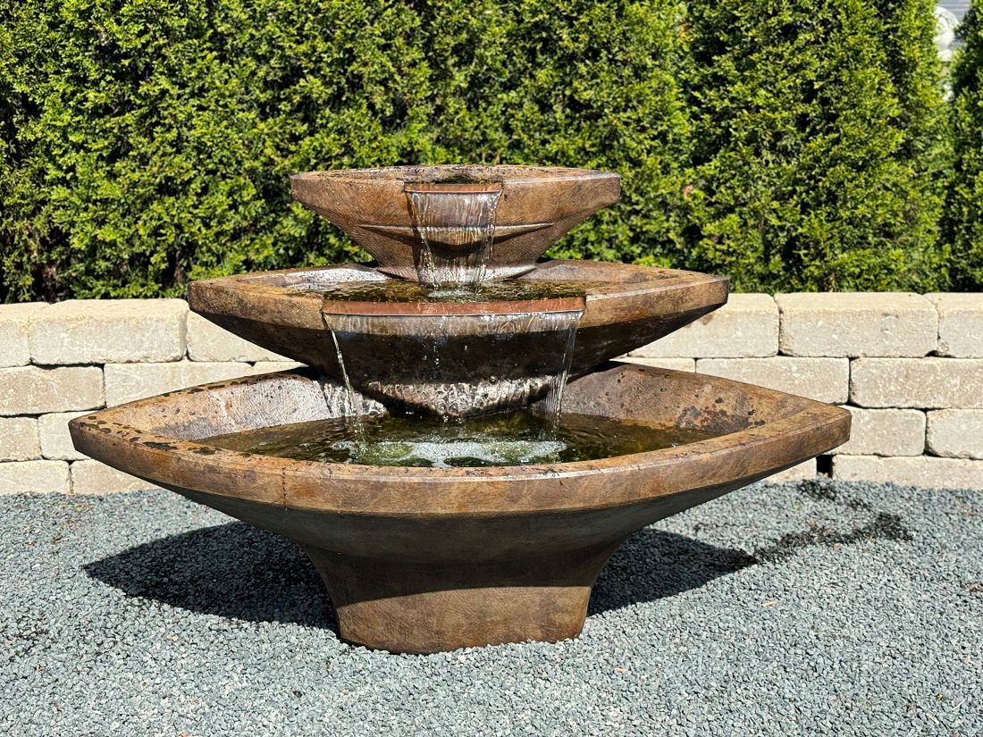 Image 3 Henri Studio Kayak 32" High Relic Lava LED Outdoor Fountain - Made to Order more views