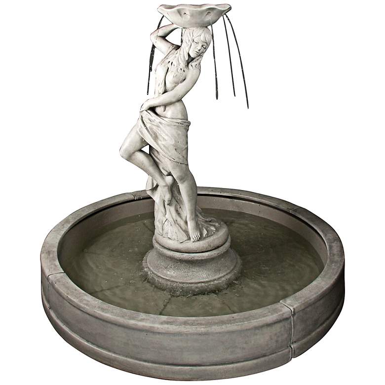 Image 1 Henri Studio Lorelei Pompeii Ash Valencia 64" Pool Fountain