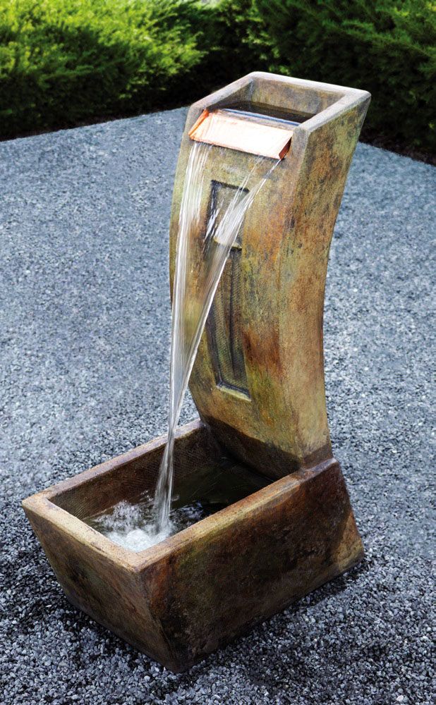 Image 2 Henri Studio Pendant 40"H Relic Nebbia LED Outdoor Fountain - Made to Order more views