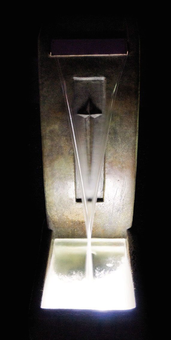 Image 3 Henri Studio Pendant 40"H Relic Nebbia LED Outdoor Fountain - Made to Order more views