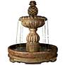 2_Henri Studio Relic Lava 56" High Relic Lava Pina Cascada Fountain