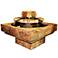 Henri Studio Relic Lava Stone Edge Cascade Fountain
