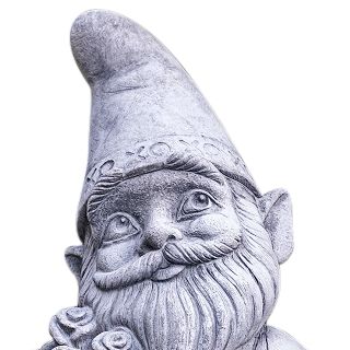 Image 3 Henri Studio Smitten 21" High Trevia Graystone Garden Gnome - Made to Order more views