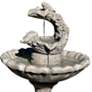 2_Henri Studio Springtime 41" High Sorrento Sandstone Outdoor Fountain more views