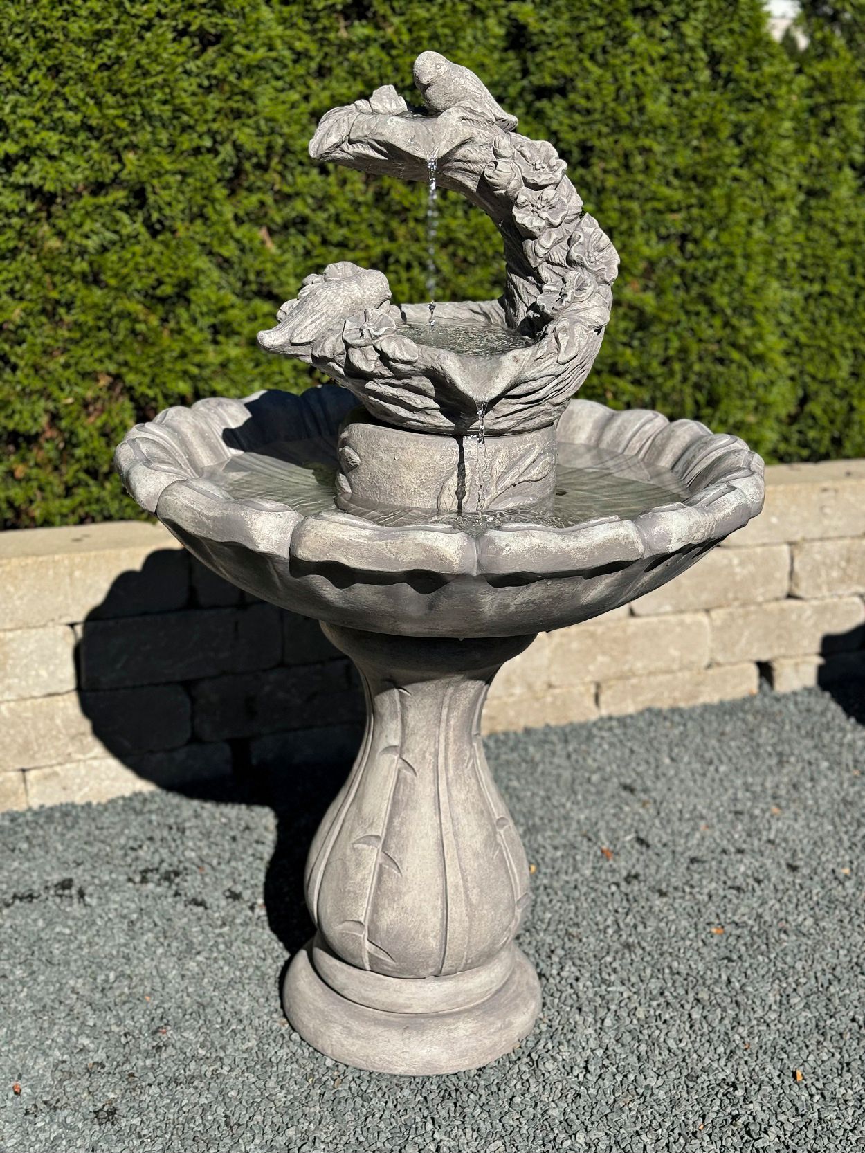 Image 3 Henri Studio Springtime 41" Sorrento S&stone Outdoor Fountain Made to Order more views