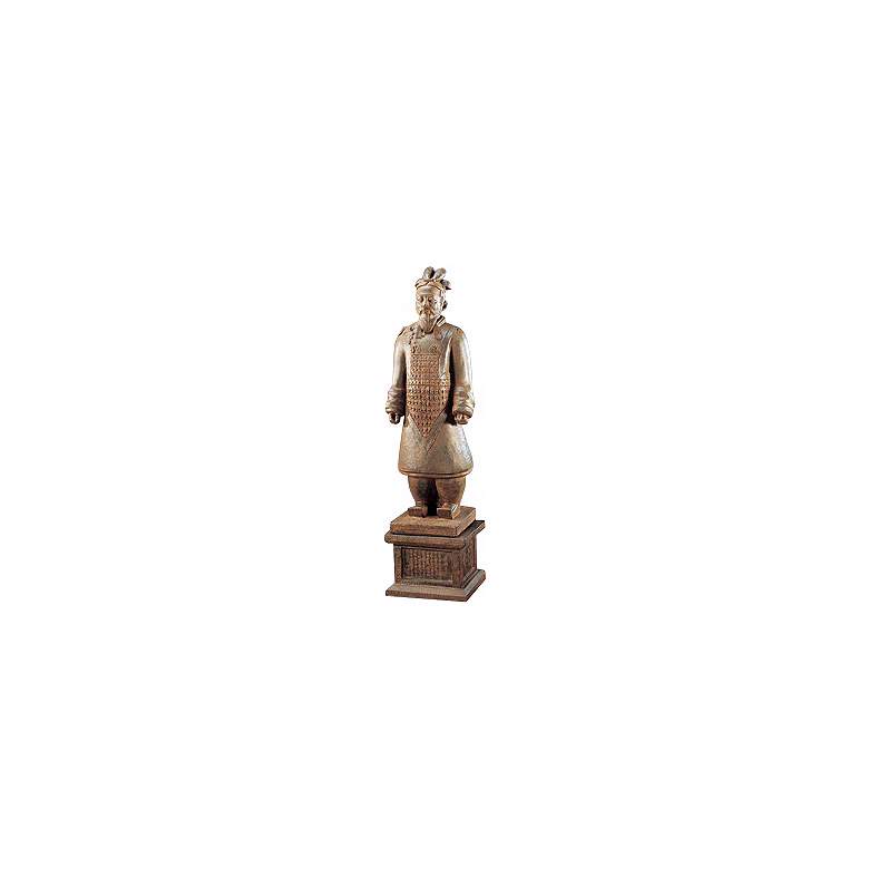 Image 1 Henri Studio Standing General 42"H Aged Iron Garden Accent