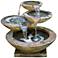 Henri Studio Verona 25" Relic Nebbia Finish LED Outdoor Water Fountain