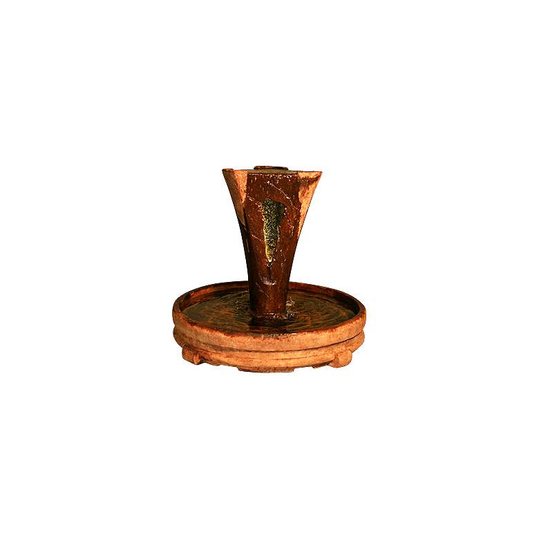 Image 1 Henri Studio Vesuvio 45" High Cast Stone Pool Fountain