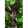 Henri Studios Eagle Bronze 10" High Cast Brass Statue