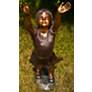 Henri Studios Emma Bronze Cast Brass 32" High Outdoor Statue