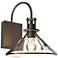 Henry 10.5"H Coastal Oil Rubbed Bronze Small Outdoor Sconce w/ Clear S