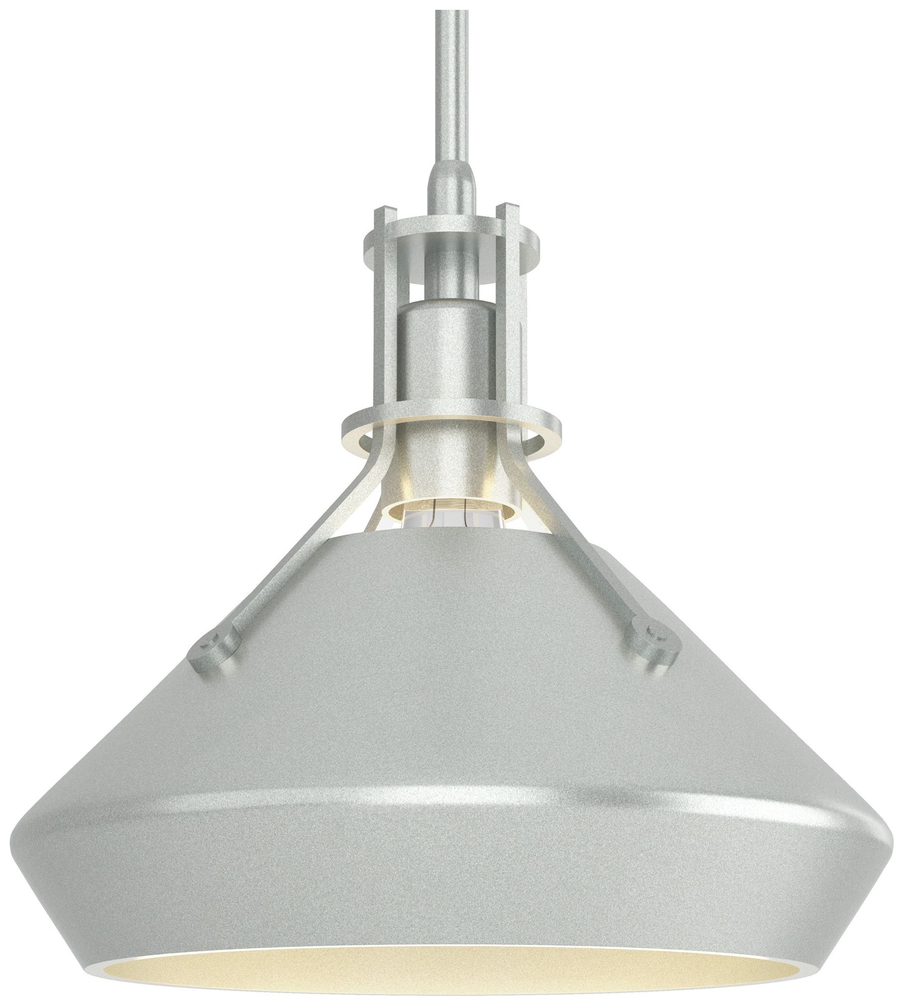 Henry 10" Wide Vintage Platinum Mini Pendant w/ Vintage Platinum