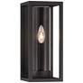 2_Henry 12 1/2" High Sand Black Outdoor LED Wall Light