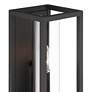 3_Henry 12 1/2" High Sand Black Outdoor LED Wall Light more views