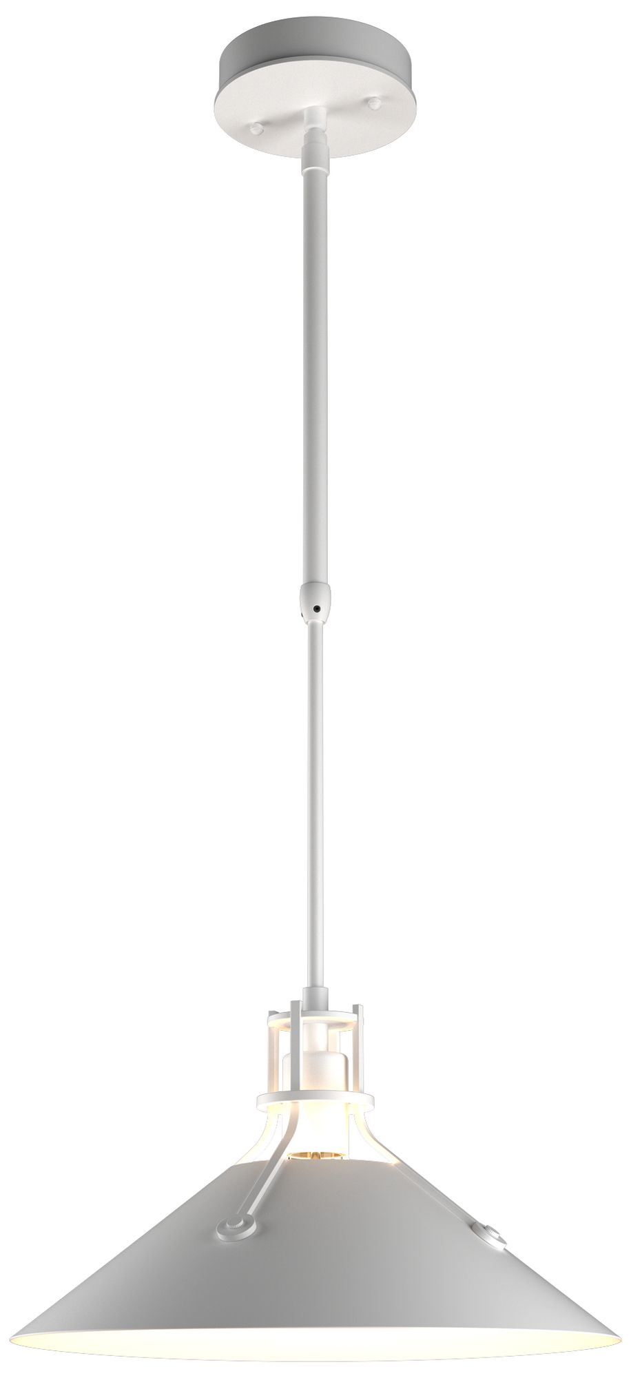 Henry 14.4" High Medium Coastal White Outdoor Pendant - Made to Order