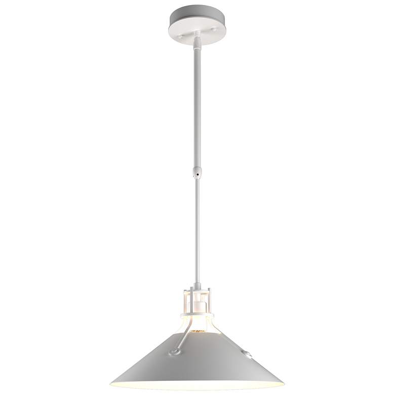 Image 1 Henry 14.4" High Medium Coastal White Outdoor Pendant