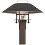 Henry 15.8"H Oiled Bronze Accented Bronze Outdoor Post Light w/ Clear 