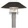 Henry 15.8"H Oiled Bronze Accented Steel Outdoor Post Light w/ Clear S