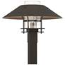 Henry 15.8"H Smoke Accented Oiled Bronze Outdoor Post Light w/ Clear S