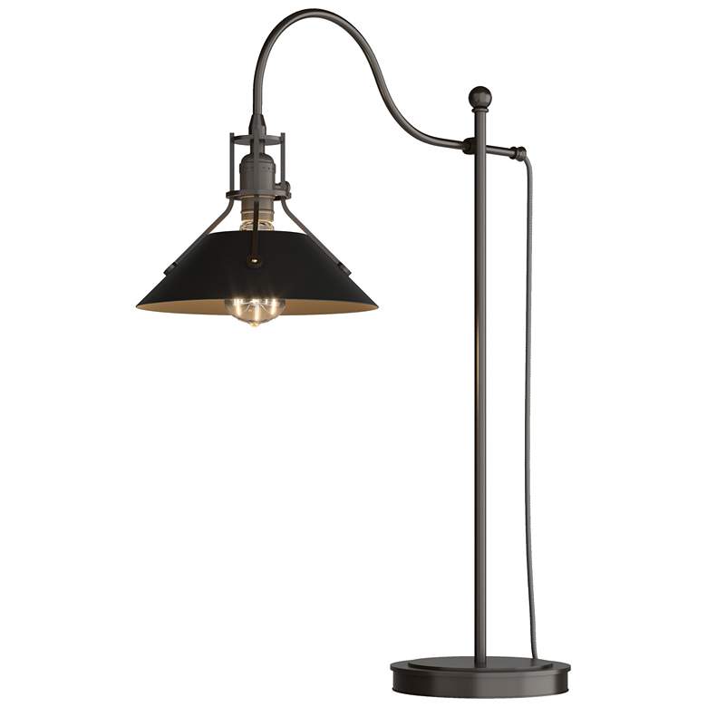 Image 1 Henry 27.1" High Black Accented Oil Rubbed Bronze Table Lamp
