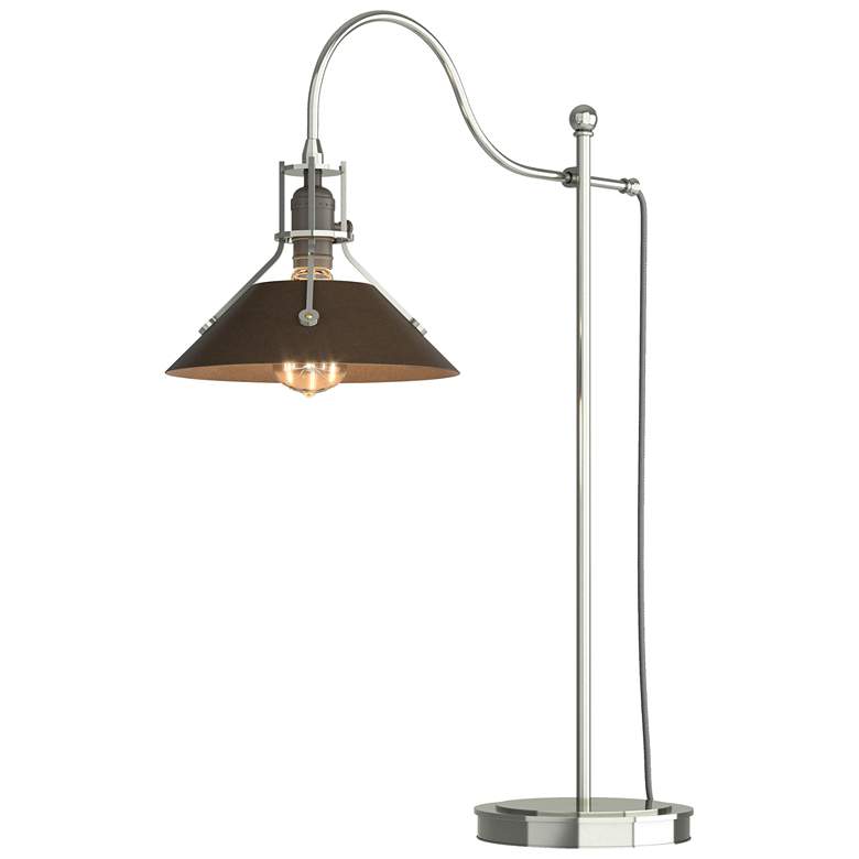 Image 1 Henry 27.1" High Bronze Accented Sterling Table Lamp