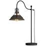 Henry 27.1" High Dark Smoke Accented Black Table Lamp