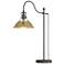 Henry 27.1" High Modern Brass Accented Dark Smoke Table Lamp