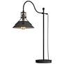 Henry 27.1" High Natural Iron Accented Black Table Lamp