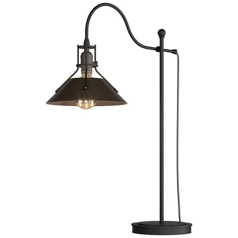Image 1 Henry 27.1" High Oil Rubbed Bronze Accented Black Table Lamp