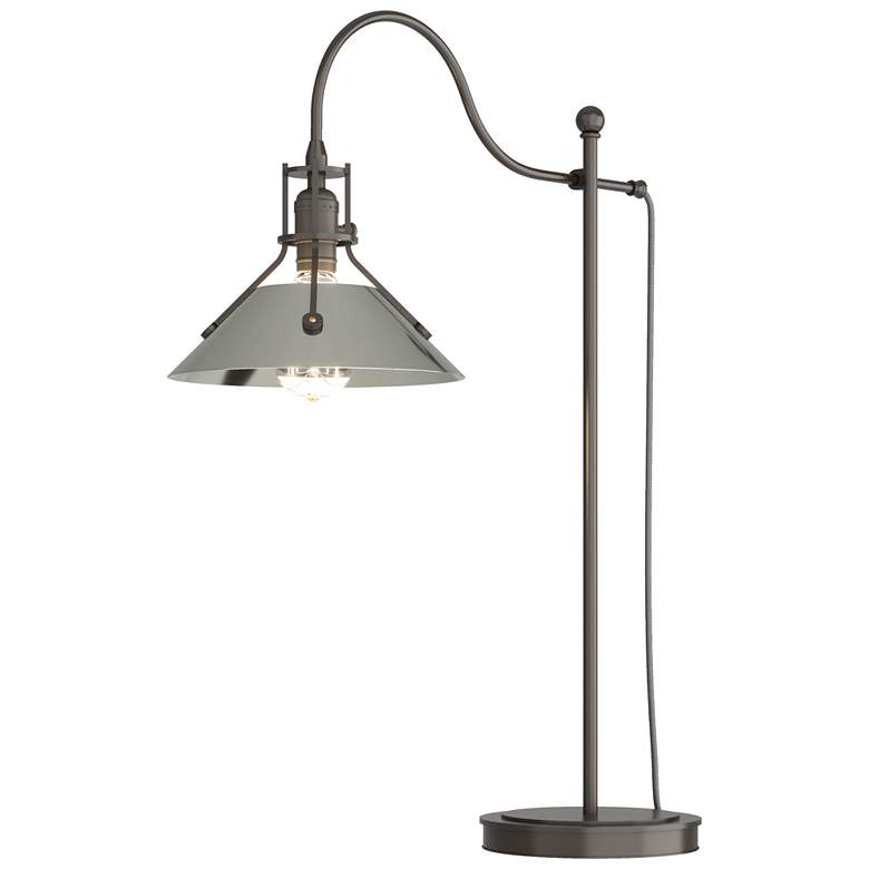 Image 1 Henry 27.1" High Sterling Accented Oil Rubbed Bronze Table Lamp