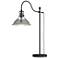 Henry 27.1" High Vintage Platinum Accented Black Table Lamp