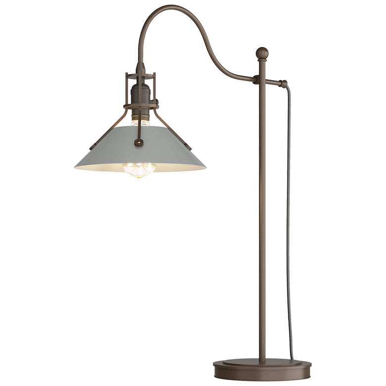 Image 1 Henry 27.1" High Vintage Platinum Accented Bronze Table Lamp