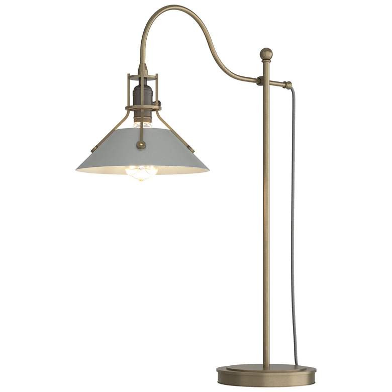 Image 1 Henry 27.1" High Vintage Platinum Accented Soft Gold Table Lamp