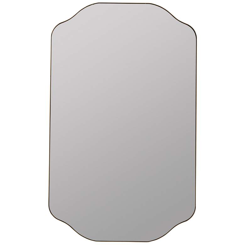 Image 1 Henry 34 x 21 Gold Wall Mirror