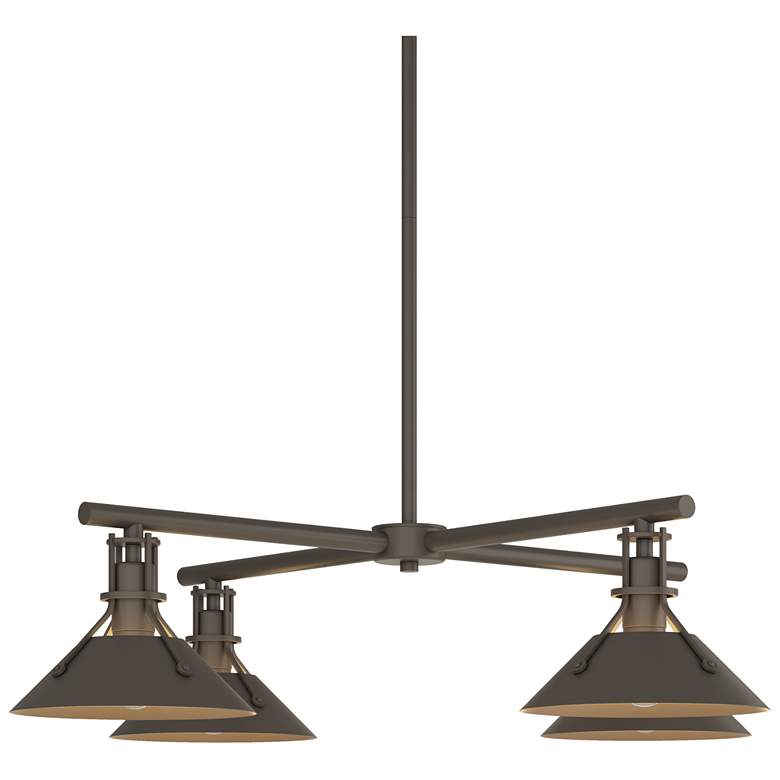 Image 1 Henry 8.2" High 4-Light Coastal Dark Smoke Outdoor Pendant
