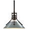 Henry 9.2" Wide Vintage Platinum Accented Bronze Mini-Pendant