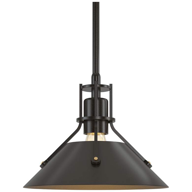 Image 1 Henry 9.2"W Oil Rubbed Bronze Mini-Pendant