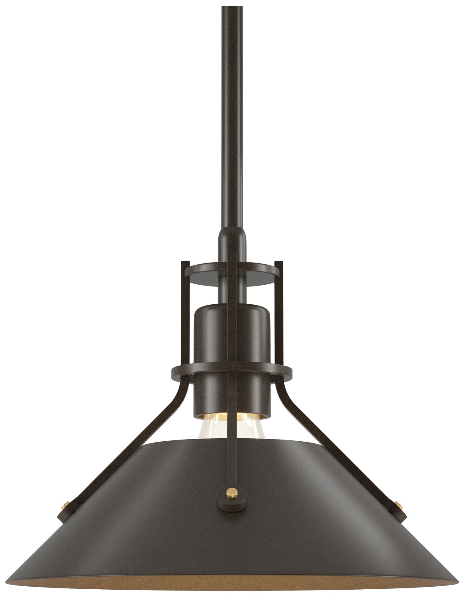 Henry 9" Wide Bronze Mini Pendant w/ Bronze