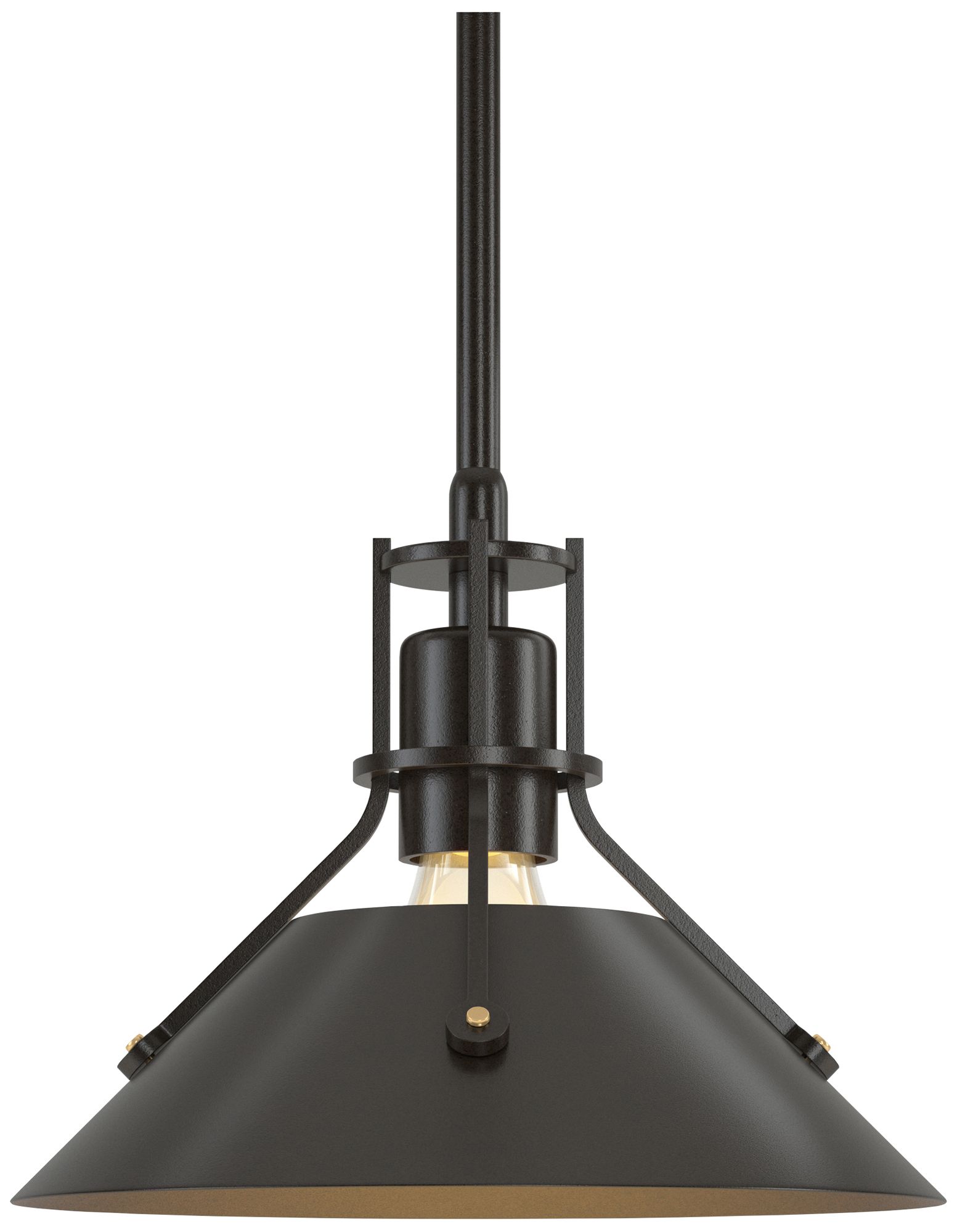 Henry 9" Wide Oil Rubbed Bronze Mini Pendant w/ Oil Rubbed Bronze
