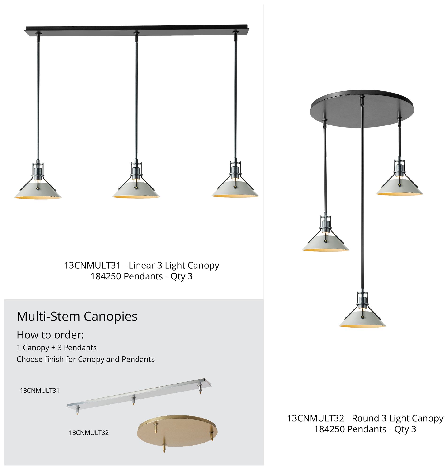 Image 5 Henry 9" Wide Black Pendant w/ White more views