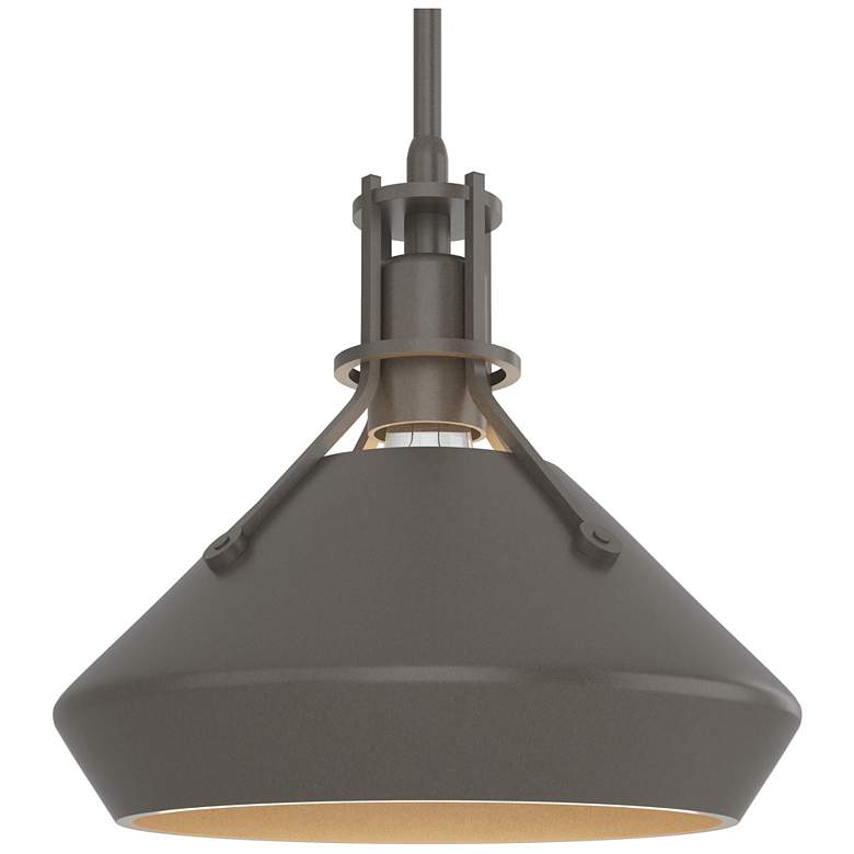 Image 1 Henry & Chamfer Pendant - Dark Smoke Finish - Dark Smoke Accents