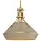 Henry & Chamfer Pendant - Modern Brass Finish - Soft Gold Accents