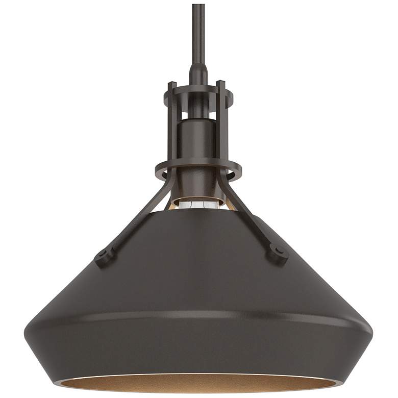 Image 1 Henry & Chamfer Pendant - Oil Rubbed Bronze Finish - Rubbed Bronze Acce