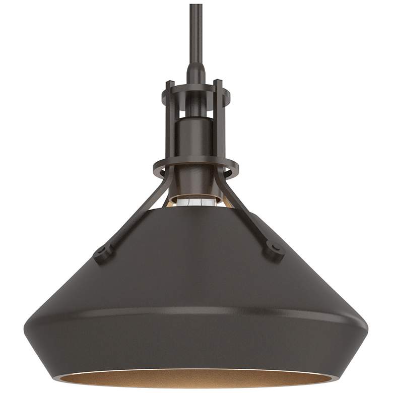 Image 1 Henry &#38; Chamfer Pendant - Oil Rubbed Bronze Finish - Rubbed Bronze Acce