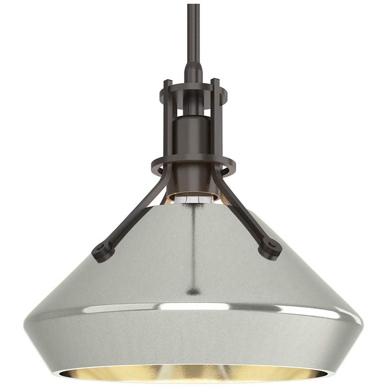 Image 1 Henry & Chamfer Pendant - Oil Rubbed Bronze Finish - Sterling Accents