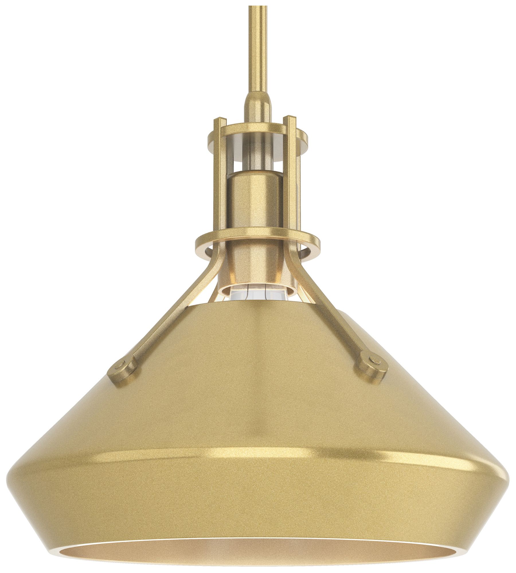 Henry & Chamfer Pendant Modern Brass Modern Brass Accents Made to Order