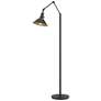 Henry Floor Lamp - Black Finish - Oil Rubbed Bronze Accents