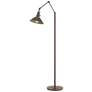 Henry Floor Lamp - Bronze Finish - Natural Iron Accents
