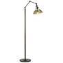 Henry Floor Lamp - Bronze Finish - Soft Gold Accents